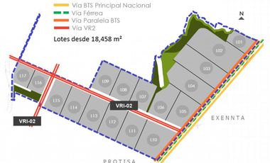 lote en arriendo/venta en vda. san martín. Cod V1030129