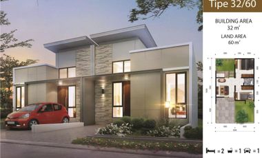 Dijual! Rumah Cluster Konsep Modern Minimalis di Citeureup Bogor