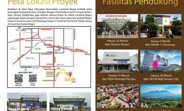 Dijual! Rumah Cluster Konsep Modern Minimalis di Citeureup Bogor