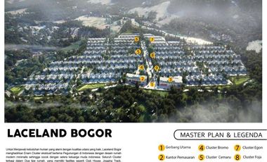 Dijual! Rumah Cluster Konsep Modern Minimalis di Citeureup Bogor
