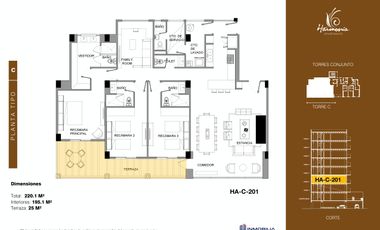 HARMONIA APARTMENTS, YUCATAN COUNTRY CLUB.