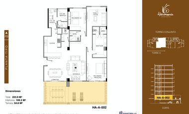 HARMONIA APARTMENTS, YUCATAN COUNTRY CLUB.