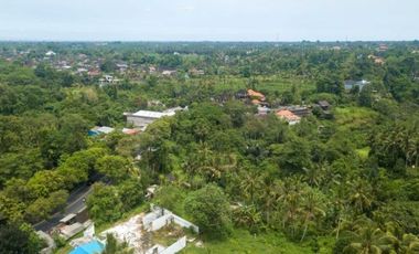Land for lease close to Goa Gajah, Ubud