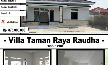 Rumah Cluster Lingkungan nyaman keamanan 24 jam
