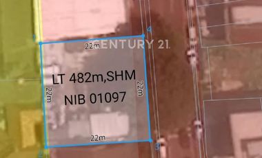 Dijual Tanah Di Lokasi Strategis Cocok Untuk Kost2an Di JakPus