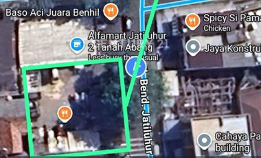 Dijual Tanah Di Lokasi Strategis Cocok Untuk Kost2an Di JakPus
