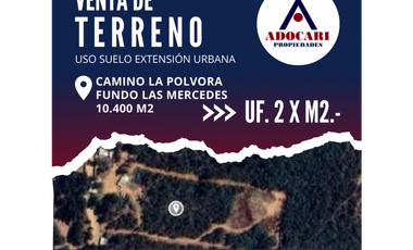 CURAUMA / CAMINO LA POLVORA / 10.400 M2