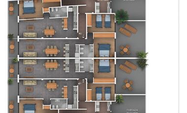 Departamento en venta en Villa Dominico