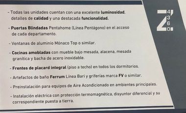 Departamento en venta en Villa Dominico