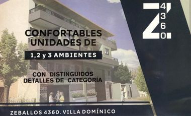 Departamento en venta en Villa Dominico