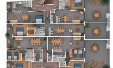 Departamento en venta en Villa Dominico