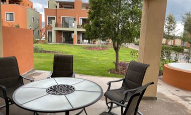 DEPARTAMENTO AMUEBLADO RENTA EL DESEO SAN MIGUEL DE ALLENDE PLANTA BAJA 2 REC