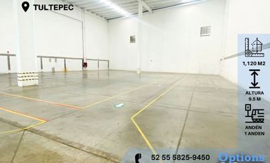 Rent warehouse in Tultepec
