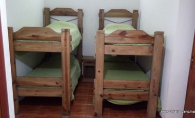 Seis cabañas, chalet y casa de caseros en Costa del Este, partido de La Costa, excelente rentabilidad