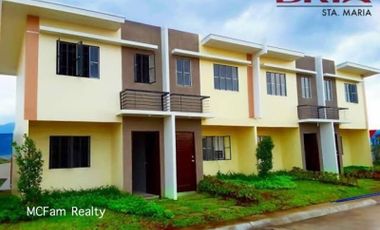 House and Lot For Sale in Sta Maria Bulacan Bria Santa Maria ANGELI TOWNHOUSE
