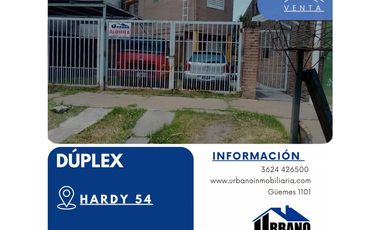 DÚPLEX EN VENTA - HARDY 54