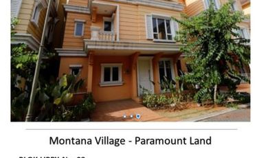 Cluster Montana Village @Paramount Land Hunian Modern Ready Stock di Tangerang