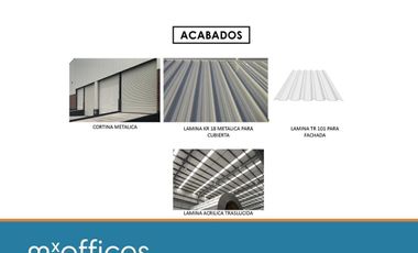 Apodaca renta bodega industrial de 1,236. 28 M2