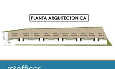 Apodaca renta bodega industrial de 1,236. 28 M2