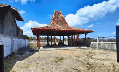 Tanah Sewa Bonus Joglo Cocok Utk Kuliner Dekat Bandara Lama