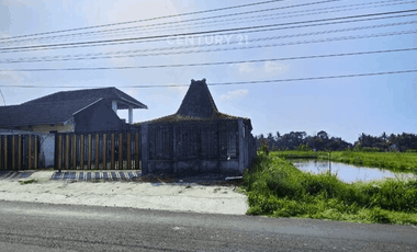 Tanah Sewa Bonus Joglo Cocok Utk Kuliner Dekat Bandara Lama