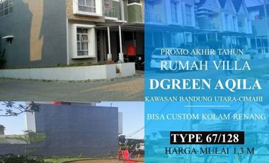 Perumahan Villa Cimahi Cluster di Kolmas DP 80 Juta ALL IN !!!