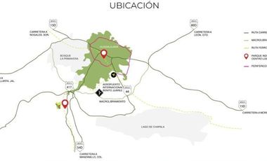 Terrenos industriales  desde 1 ha  en Venta  en Centro Logístico Jalisco