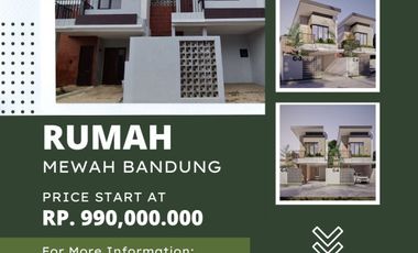 Rumah Mewah 2 Lantai di Cihanjuang Bandung Setiabudi dekat Borma