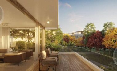 3 ambientes con terraza y jardín La Balconada Nordelta