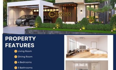RUMAH CLUSTER 2 LANTAI DI JUAL BEBAS DESAIN DI JL GULAMA - NANGKA