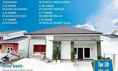 Dijual Murah Rumah Syariah Di Palangka Raya Kalimantan Tengah Dekat Kantor Gubernur