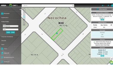 terreno sobre calle 99 entre 42 y 40 de 400M2