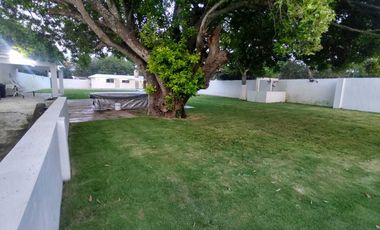 TERRENO CON BUNGALOW Y ALBERCA EN VENTA ,EJIDO LA BOCANA A ORILLA DE RIO JAMAPA