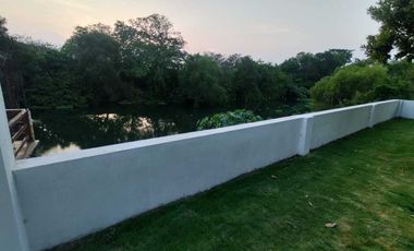 TERRENO CON BUNGALOW Y ALBERCA EN VENTA ,EJIDO LA BOCANA A ORILLA DE RIO JAMAPA
