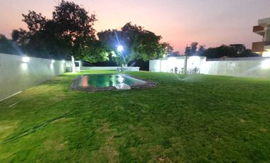 TERRENO CON BUNGALOW Y ALBERCA EN VENTA ,EJIDO LA BOCANA A ORILLA DE RIO JAMAPA