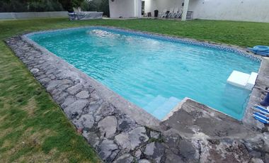 TERRENO CON BUNGALOW Y ALBERCA EN VENTA ,EJIDO LA BOCANA A ORILLA DE RIO JAMAPA