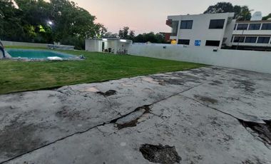 TERRENO CON BUNGALOW Y ALBERCA EN VENTA ,EJIDO LA BOCANA A ORILLA DE RIO JAMAPA
