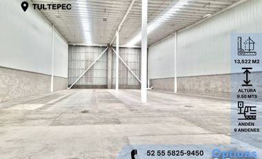 Industrial warehouse available for rent in Tultepec