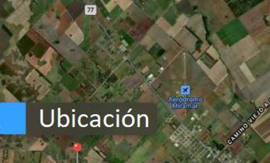 10 hectáreas totalmente equipadas en Miramar