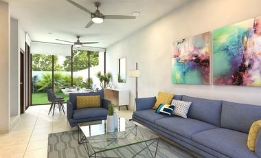 Casa en preventa con amenidades en Conkal, Yucatán