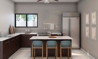 Casa en preventa con amenidades en Conkal, Yucatán