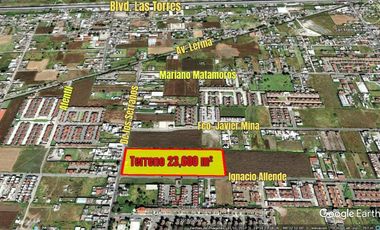 Vendo Terreno de 2.3 Has en San Mateo Atenco