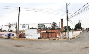 TERRENO CON BODEGA Y OFICINA PARA DESARROLLO HABITACIONAL MEDIO EN  TLALPIZAHUAC