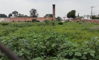 TERRENO CON BODEGA Y OFICINA PARA DESARROLLO HABITACIONAL MEDIO EN  TLALPIZAHUAC