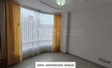apartaestudio en venta en rosales / uptc. Cod V5114