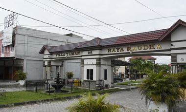 BEBAS DESIGN RUMAH CLUSTER PINGGIR JALAN DELIMA - PANAM