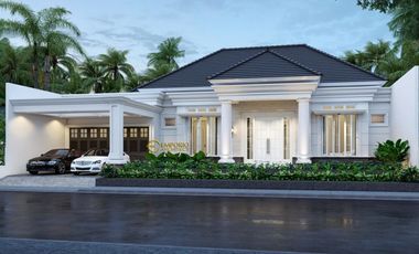 BEBAS DESIGN RUMAH CLUSTER PINGGIR JALAN DELIMA - PANAM