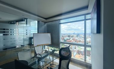 oficina en arriendo en santa barbara alta-usaquén. Cod A52041