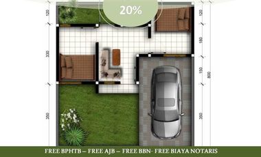 DEKAT ALUN2 MALANG RUMAH MURAH MALANG TIPE 25