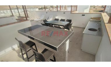 Venta Casa Cerro Azul Laguna Beach, 4 Dorms, 5 Baños, 2 Est, Piscina, Km 128 Sur